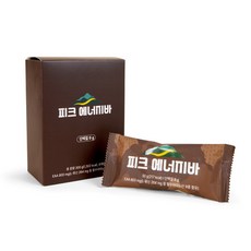 피크에너지바 EAA함유 저당 에너지바 초콜릿 브라우니맛, 6개, 50g