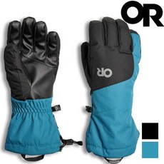 Outdoor Research Adrenaline 3-in-1 女款防水兩件式手套, 0001 黑,M, 1個