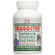 BRAGG 高級全身酶素膠囊, 120顆, 1罐