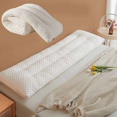 only 예홈 by Design / 퀸사이즈 경추 견인 베개 라텍스 메모리폼 베게 배게, 단일상품(48×150cm), 1개