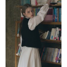 [국내매장정품] 드로우핏 DRAW FIT 우먼 DRAWFIT WOMEN 울 코튼 클래식 베스트 [BLACK] DFWMSH6105BK 189934, FREE