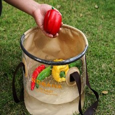 썬블루 대용량 설거지백 낚시가방 세차가방 캠핑설거지가방, 베이지