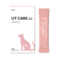 닥터바이 요로케어 고양이 신장 영양제 방광 배뇨 요로 건강 도움, 30회분, 유리너리+결석, 1세트