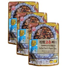오뚜기 오즈키친 직화고추짜장 180g 3개, 2세트