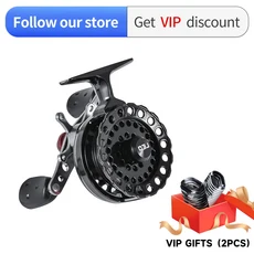 LEO DWS60 4 + 1BB 2.6:1 65MM 플라이 낚시 릴 휠 하이 풋 낚시 릴 왼손 낚시 릴 휠 HOT, 01 27298 -DWS60