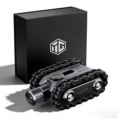 피젯 Tank edc 고급 피젯 토이 스트레스 해소 장난감, 1개, 블랙