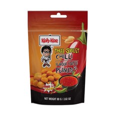 Koh-Kae 大哥花生豆 泰式甜辣味 80g 泰國零食, 1個