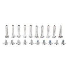 롤러 스케이트 부품 액슬 남녀공용 나사 직경 6mm 31mm 36mm 성인 프리 스케이트 인라인 스케이트 휠 10, 6x31mm x 10Pcs