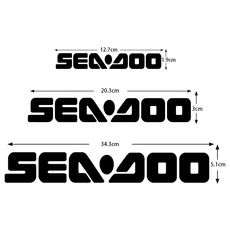 씨두 제트스키 스티커 제트보트 전동 비닐 수상 스쿠터 세트 데칼 300 스파크 GTS GTX 웨이크 RXP 프로 시, 01 Blsck set-3pcs