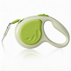 5m 길이 자동 리트랙터식 개 줄 반려견 자동 신축 목줄 경인줄 리드줄, 1개, 녹색