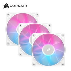 Corsair iCUE LINK RX120 RGB PWM 機殼風扇 (白色/三顆裝), 1個, 詳見商品說明