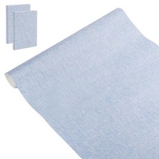 GLOBLELAND Lilic 책 천으로 제본용 40x17인치 폴리에스터 패브릭 종이로 뒷받침되는 세탁 및 재사용 가능한 보호 커버 DIY 앨범 커버용 제본 재료, Gainsboro