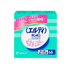 엘디 탐폰 핑거 타입 특히 양이 많은 일용 60 코입