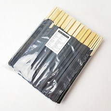 일회용 대나무젓가락 텐소게 고급형 24Cm 종이 반포장, 1개, 100개입