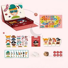 사람얼굴 자석보드 혼자놀이