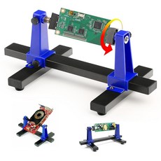 회로 기판 홀더용 클램프 홀더 프레임 도구 360도 스탠드 핸드 가능한 조절 PCB 마더보드 PCB 납땜 수리 회전 납땜 클램프