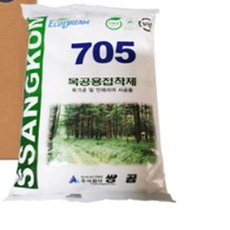 쌍곰 705 목공용 접착제 800g, 3개