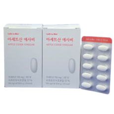 톡투허 고체 애사비 유기농 애사비정 애플 사이다 비니거 다이어트 혈당스파이크, 2개, 90정