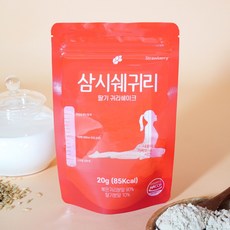 [논앤밭위드]삼시쉐귀리 딸기 귀리쉐이크 20g, 30개