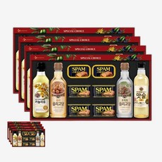 명절 식료품 혼합 6종 햄 기름 식용유 넉넉한 구성 1인가구 식사, ECJ특선 에이호선물세트 1박스