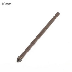 크로스 육각 타일 드릴 비트 카바이드 합금 유리 금속 세라믹용 다기능 도구 3-12mm, 10mm