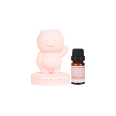 카카오프렌즈 실내 방향제 석고 집 들이 선물 화장실 디퓨저 방향제, 1개, 10ml, 잠옷춘식이-플로랄머스크