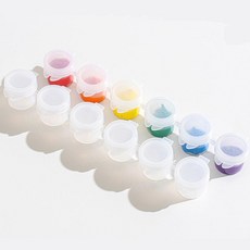미술수업 소분용 6색분류 미니 아크릴 물감통 집중력 아동 아이미술 집콕놀이, 물감통 3ml