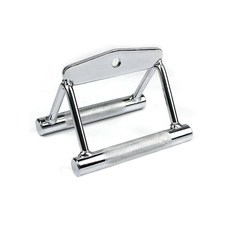 헬스 그립 손잡이 랫풀다운 케이블 한손바 양손바, 스펀지 핸들+잠금 버클 2개