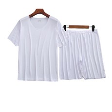 LCQ 男仕液態冰絲無痕睡衣套裝