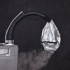 미용실 스파기계 모자 미스트기 헤어 캡 스파 미스트 스팀 은색 캡 호수 튜브 모자, 3.5cm 대형 막대, 단일 모델