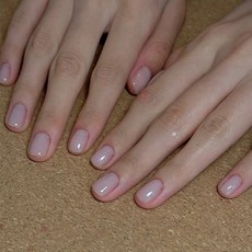 小紅書爆款穿戴甲高級感貓眼水鑽美甲片漸變輕奢純欲假指甲貼30片, 1個, BS2096乳玉香指:穿戴甲#30片/盒