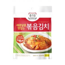 바이오로지스_종가집 볶음김치, 100g, 22개