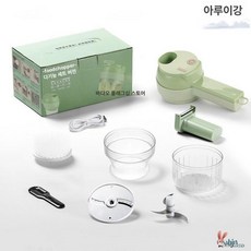 야채 커터기 다용도 절단기 슬라이서 업소용 다지기 대파, 1개, 3세대 고급형 1200mg