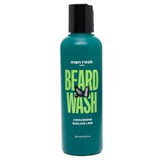 Men Rock 멘 록 시실리안 라임 앤 카페인 어웨이크닝 비어드 소프, 4개, 100ml