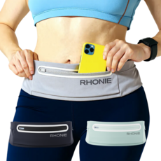 로니에 가벼운 확장형 에어리 러닝벨트, 그레이, 1개