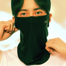 국산 빅사이즈 60호 특대형 자외선차단 마스크 여름용 얼굴 햇빛가리개, 귀걸이 넥워머, 1개