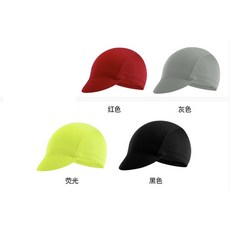 火雞Tth 特價騎行小帽 自行車彈力小布帽 安全帽頭巾 止汗帶 防曬防塵 擋汗遮陽 透氣快乾吸濕排汗, 1個, 黑