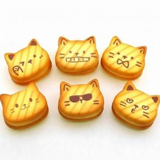 bns 자광 종합 빵스퀴시 3탄 시리즈 베이커리스퀴시1p 고양이크림빵여우마들렌스마일식빵 고양이치즈빵_ 20267643EA, 캐릭터 베이커리(고양이크림빵1p) _x000D_