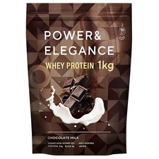 즈시 식품 유청 단백질 POWER&ELEGANCE 파워 우아함 1kg 우유초코맛 본격 초콜릿 국내 제조, 1개, 1g