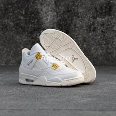 FUZZY W Air Jordan 4 Sail Metallic Gold AQ9129-170, 下單後請注意商品諮詢可加速出貨此選項請勿下單
