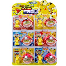 포켓몬스터 몬스터볼 트레이너 6종 세트, 1개