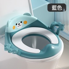 大號嬰兒童馬桶圈坐便器女寶寶小孩男孩坐墊便盆蓋梯女孩廁所家用, 藍色:1個