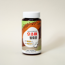 오소이 발효콩 100g 청국장 낫또 뇌영양제 청국장가루 청국장환, 4개