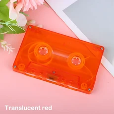 컬러 투명 오디오 카세트 테이프 쉘 플라스틱 릴 DIY 수리 교체용 없음, 02 A21