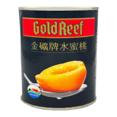 Gold Reef 水蜜桃罐頭, 825g, 1個