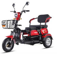 전동차 삼륜 스쿠터 바이크 캐노피 세발 농업용 전기 삼륜차, 1, N. 업그레이드 모델경제형 배터리 없는 48V 600W