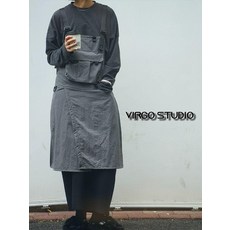 프리미엄 방수 앞치마 주방 카페 미용 작업용 TPU 코팅 방오 롱