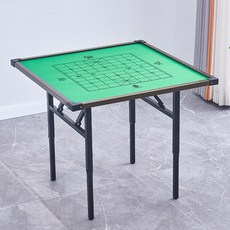 마작 테이블 접이식 마작패 화투 게임 자동, 1개, N. 80cm 합금 테두리(패턴) 높이75cm