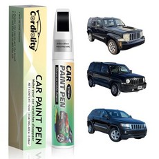 글로스 블랙 림 터치업 페인트 커브 발진용 휠 스크래치 수리 키트 림 수리 키트 색상 일치 지프 글로스 블랙 휠 페인트 오래 지속 물 자외선 방지, 그랜드 체로키/커맨더/컴퍼스/리버티/패트리어트/체로키/