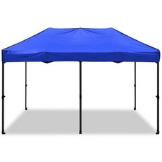 모르포 캐노피 천막 대형 접이식 그늘막 포장마차 행사용 업소용 옥상, 캐노피-3x6(블루), 캐노피 3x6